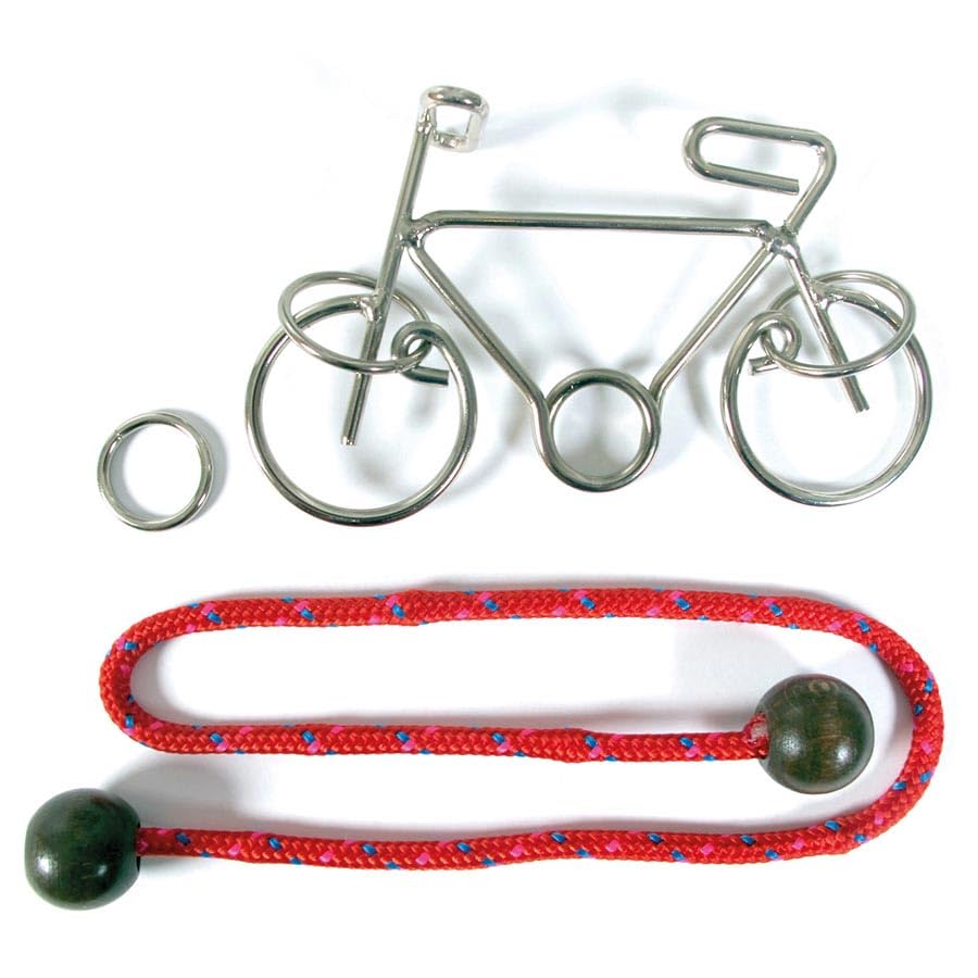 Recent Toys Constantin Metal Bike Puzzle Brainteaser - Advanced Problem Solving Fun for Ages 14 - Up