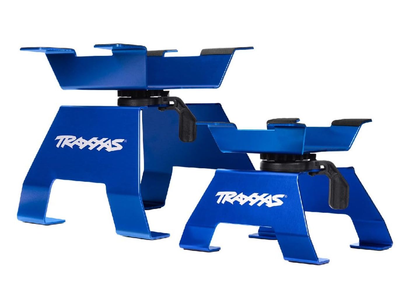 Traxxas 8797 Blue Aluminum X-Truck Stand for X-Maxx and XRT
