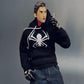 YHNNH 1/12 Scale Figure Clothes Men's Coat, 6-inch Men's Action Figure Doll Printed Hoodie (Black)
