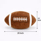 MSYA Cute Football Throw Pillow 20"x12" Soft Plush Football Cushion, 3D Stuffed Sports Ball Decor for Boys Room, Bedroom, Couch, Football Fan Gift
