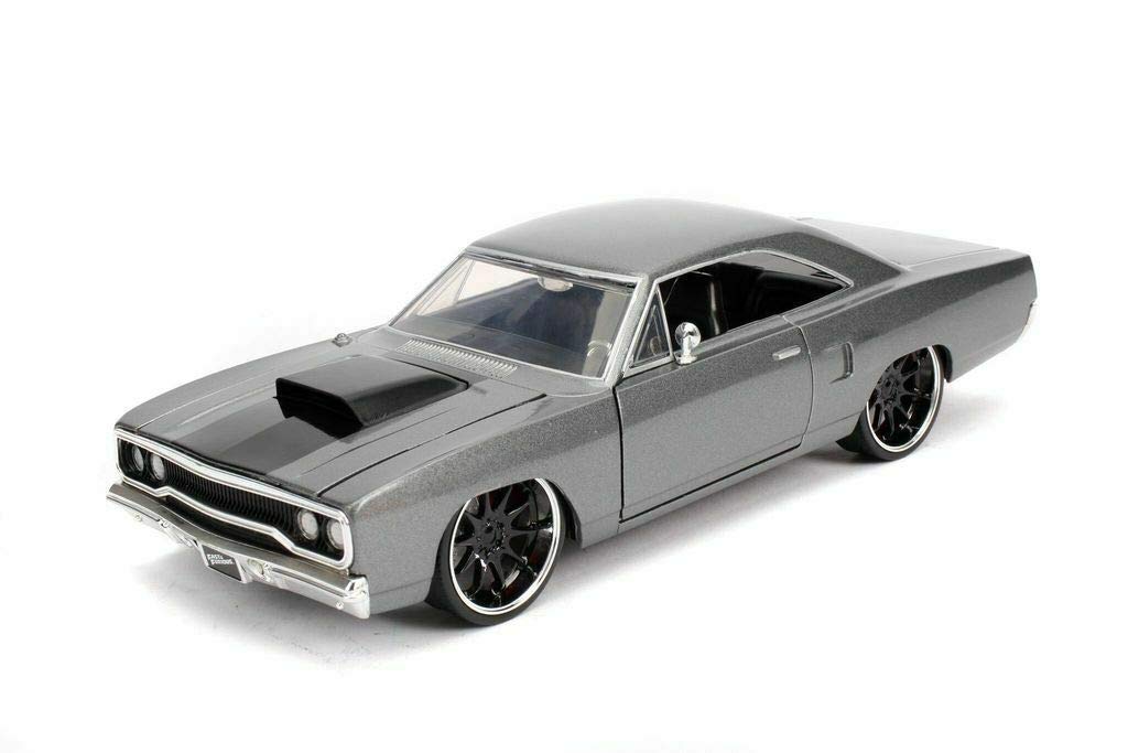 Jada Fast & Furious 1:24 Dom's 1970 Plymouth Roadrunner Die-cast Car, Toys for Kids and Adults
