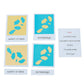 Land and Water Form Cards Set-Montessori Geography Educational Materials