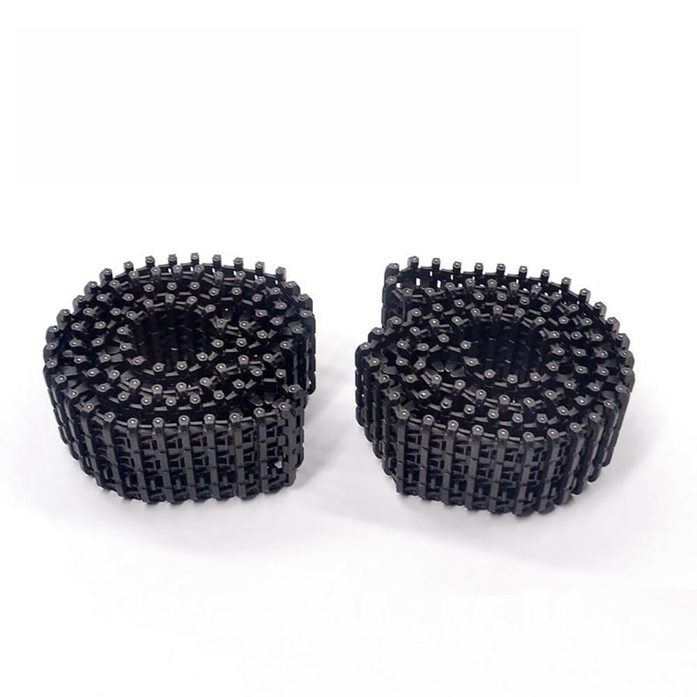 JIAFANRC Plastic Track 2 Sets for Henglong 3818 1/16 RC Tank German Tiger I /3819 German Panther Spare Parts