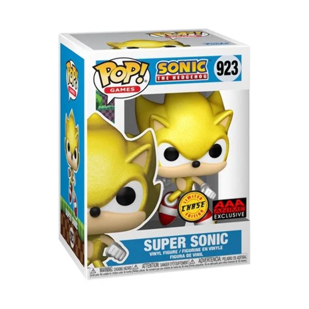 Funko - Sonic the Hedgehog - Super Sonic Pop! Vinyl Figure AAA Exclusive (Styles May Vary)