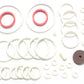 Game Room Guys Gottlieb Ship Ahoy Pinball White Rubber Ring Kit