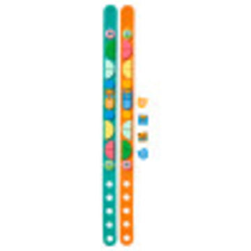 LEGO DOTS Adventure Bracelets 41918 Top DIY Craft Bracelet Toy Kit for Kids, New 2021 (34 Pieces)