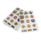 Easnea 10 Sheets Fun Road Tape for Car Toys, Traffic Sign Stickers for Playing and Learning, Perfect to Develop Your Kids Imagination and Memory - C