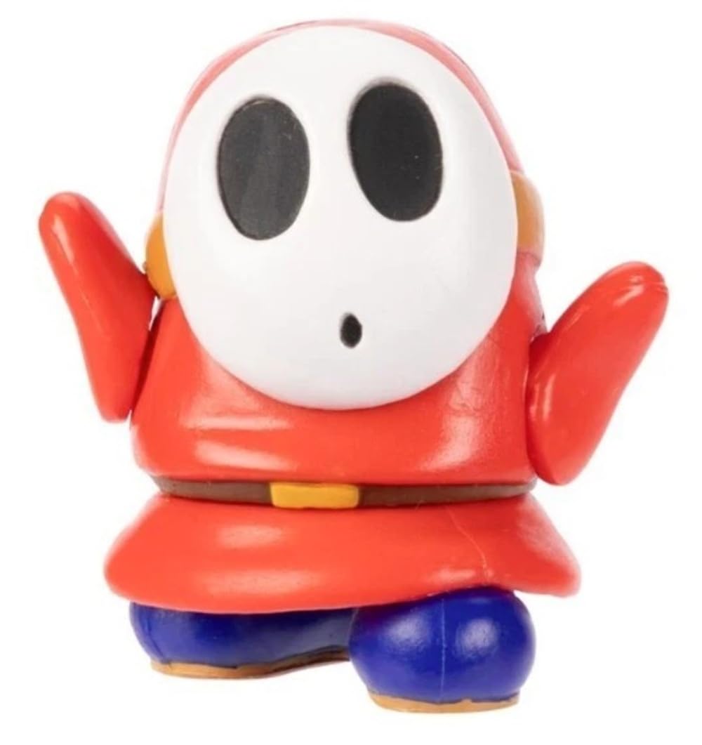 Super Mario Checkout Lane Series Red Shy Guy 2.5 Inch Action Figure