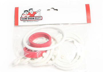 Game Room Guys Stern Memory Lane Pinball White Rubber Ring Kit