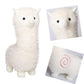 JOSON Alpaca Plush Toy, Super Cute Camel Stuffed Animal Pillow for Birthday, Christmas, Valentine's Day Gift (18 inch White)