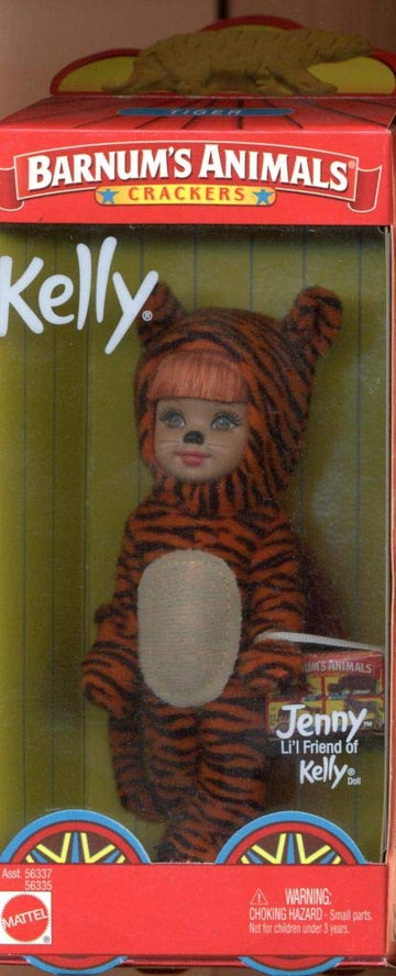 Barbie Kelly Barnum's Animals Crackers JENNY Doll TIGER (2002)