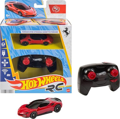 Hot Wheels RC Ferrari SF90 Stradale Assetto Fiorano, Toy Car