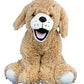 Stuffems Toy Shop Record Your Own Plush 16 inch Golden Retriever Puppy - Ready to Love in A Few Easy Steps