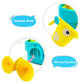 Bath Toys for Toddlers Age 1 2 3, Interactive Bloom Bathtub Toys for Bathtime Fun, Kids Bath Tub Shower Playset, Infant Baby Girls Boys Birthday Gift