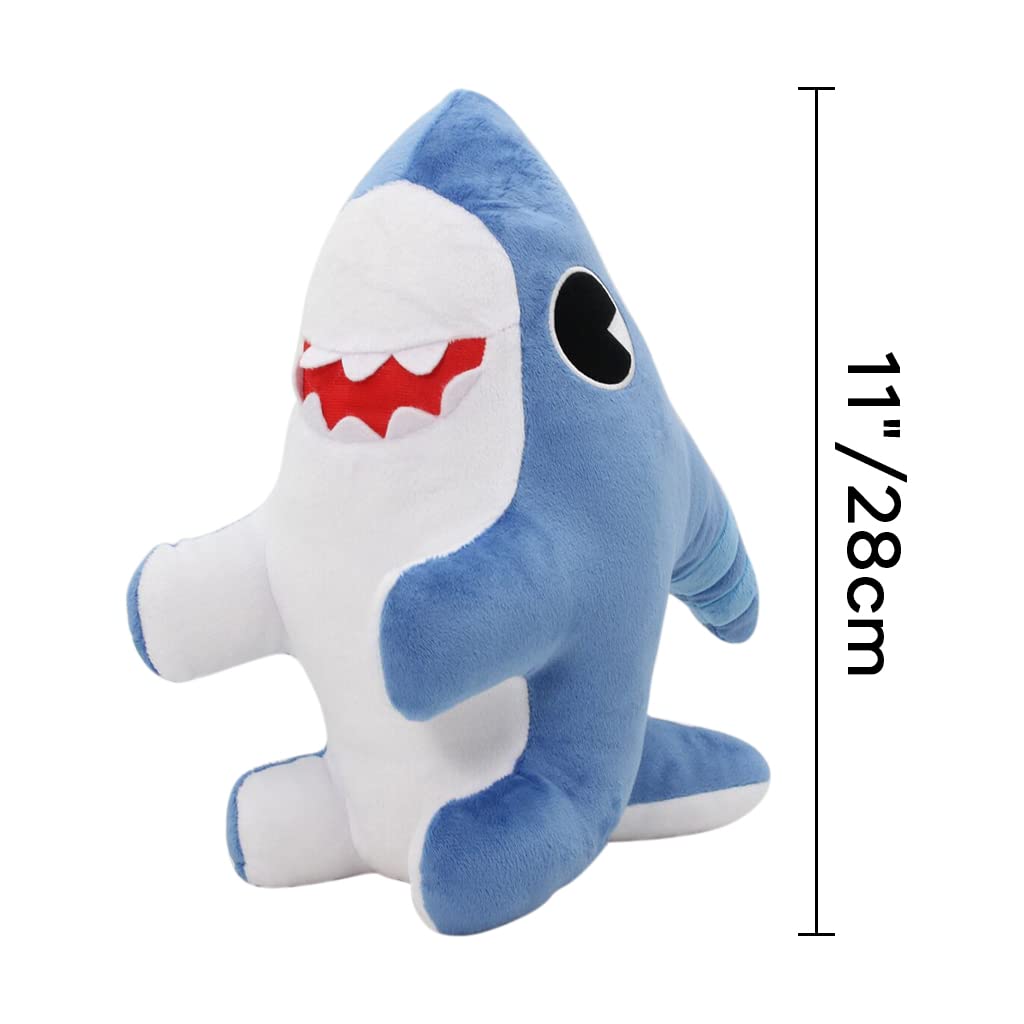Large Shark Dog Stuffed Animal Plush Toy Kawaii Shark Puppy Plushie Doll