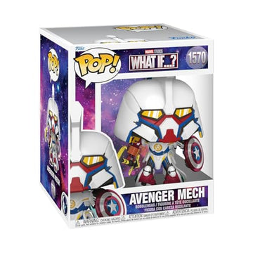 Funko Pop! Super Marvel: What If - Avenger Mech - Collectable Vinyl Figure - Gift Idea - Official Merchandise - Toys for Kids & Adults - Marvel Fans