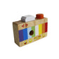 GoodPlay Cartoon Mini Wooden Camera Toy with Multi-Prism Kaleidoscope Pictures Lens Portable Camera for Children Toddlers (Carrying in The Hand)
