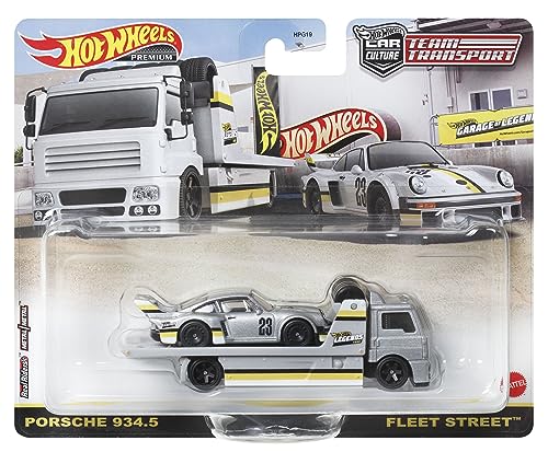 Hot Wheels Legends Tour 2023 Team Transport Porsche 934.5 & Fleet Street