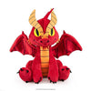 Kidrobot Phunny Plush - Red Dragon Toy, 8 inches