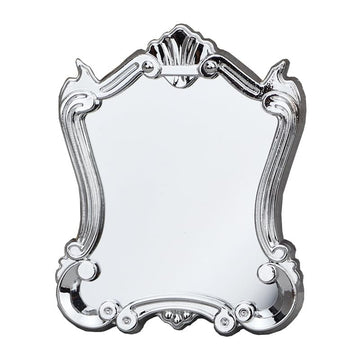 Silver 1/12 Miniature Wall Mirror Dollhouses Decoration Accessories, Dollhouse Mirror?Dollhouses Accessories?Dollhouses Décor
