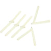 uxcell 5pcs Folding White Nylon Pivot Hinges Pin 63x12x4.5mm for RC Plane