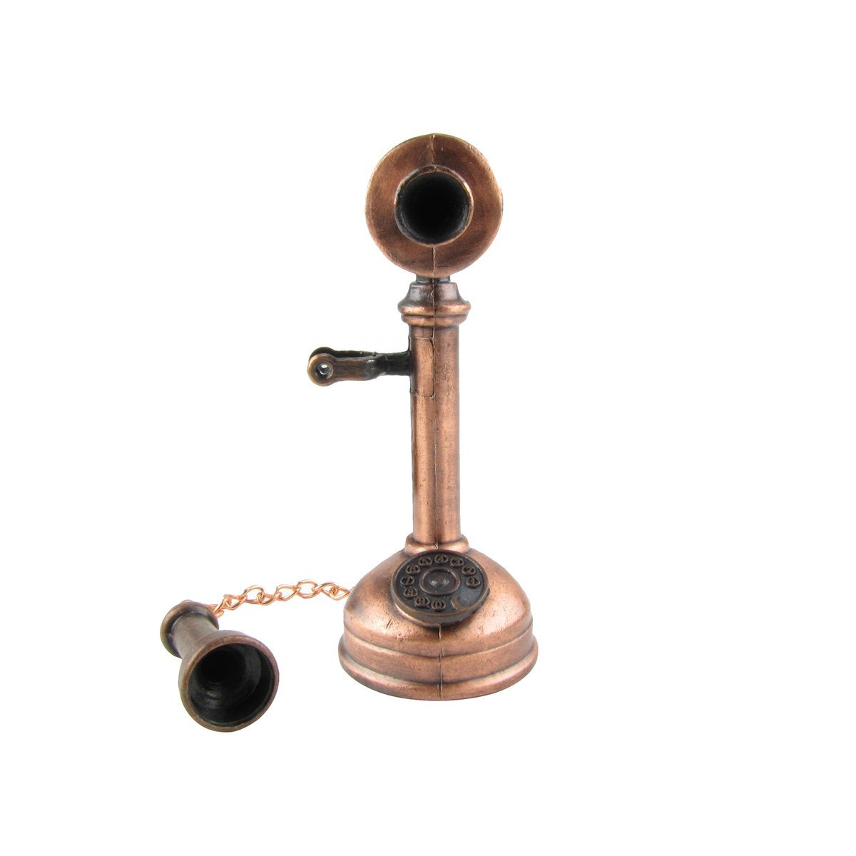 Treasure Gurus 1/4 Scale Dollhouse Miniature Candlestick Phone Metal Telephone Pencil Sharpener