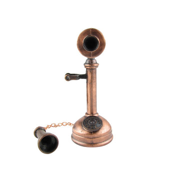 Treasure Gurus 1/4 Scale Dollhouse Miniature Candlestick Phone Metal Telephone Pencil Sharpener