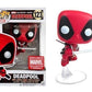 Funko Pop! Marvel X-Men: Leaping Deadpool Collector Corps Exclusive Vinyl Figure (Bundled with Pop Box Protector Case)