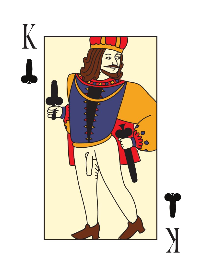 Unsuitable Suits: Funny Adult Themed Playing Cards - 54 Card Standard Poker Deck - Hilarious for Bachelor & Bachelorette Parties, add Spice to Any