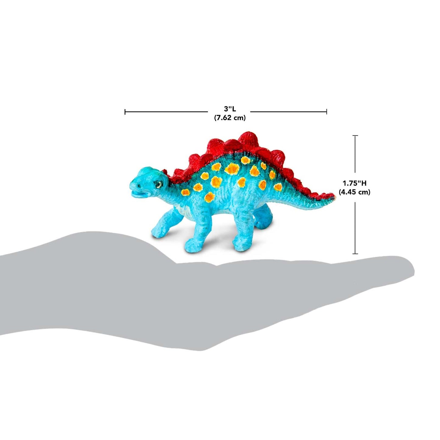 Safari Ltd. Dino Dana Baby Stegosaurus in Egg Figurine - 4.5" Dinosaur Egg - Educational Toy for Boys, Girls and Kids Ages 3+