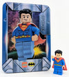 LEGO DC Superheroes: Superman Minifigure in Collectible Rectablge Tin - Ages 6+