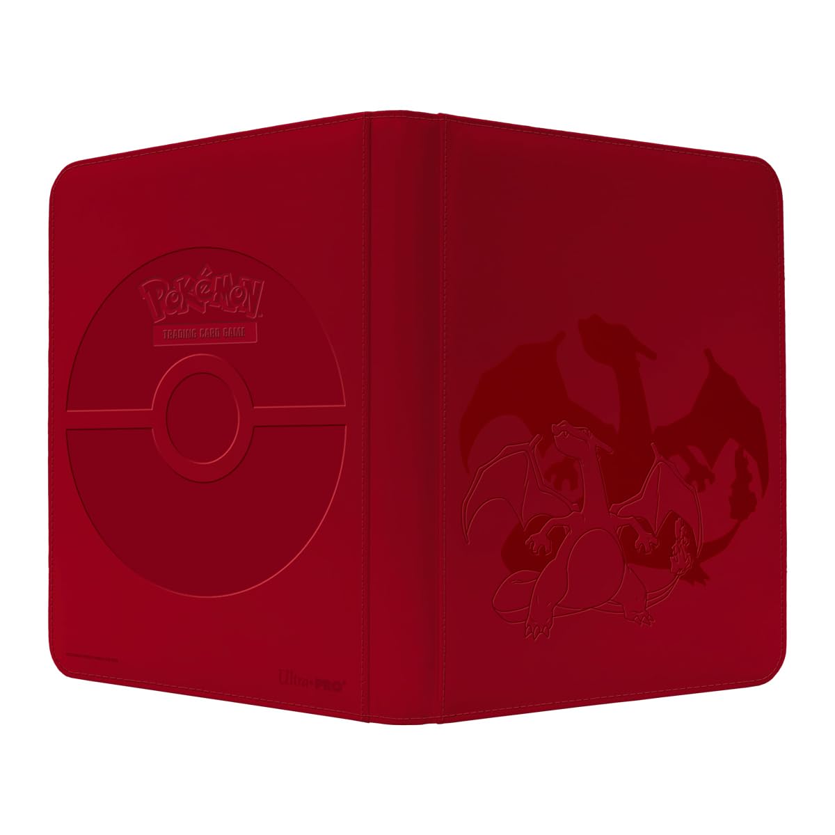 Ultra PRO - Elite Series Charizard 9-Pocket Zippered PRO-Binder for Pokémon, Store & Protect up to 360 Standard Size Cards, Side Loaded Pocket