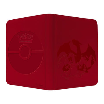 Ultra PRO - Elite Series Charizard 9-Pocket Zippered PRO-Binder for Pokémon, Store & Protect up to 360 Standard Size Cards, Side Loaded Pocket