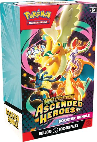 Pokémon TCG: Mega Evolution-Ascended Heroes Booster Bundle