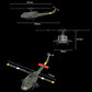 Keetopteep C032 UH-1 Huey RC Helicopter for Adults - 1/48 Scale 2.4G 6CH Flybarless Remote Control Helicopter, 3D Stunt Flight & High-Precision RC