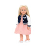Our Generation - Terry - 18-Inch Doll - Blonde Hair & Blue Eyes - Retro Fashion Outfit - Pretend Play - Toy for Kids 3 Years +