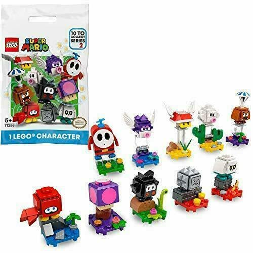 LEGO Super Mario Character Packs - Series 2 (71386) Building Kit (1 of 10 to Collect), Collectible Toys for Creative Kids to Enhance Interactive Play