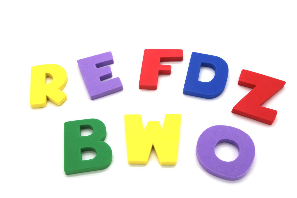 MBJelir Bath Foam Toys Stick Letters and Numbers for Baby -36pcs Set,Full Set Floating Waterproof Bathroom Alphabet Toys, Bathtub Educational Toy