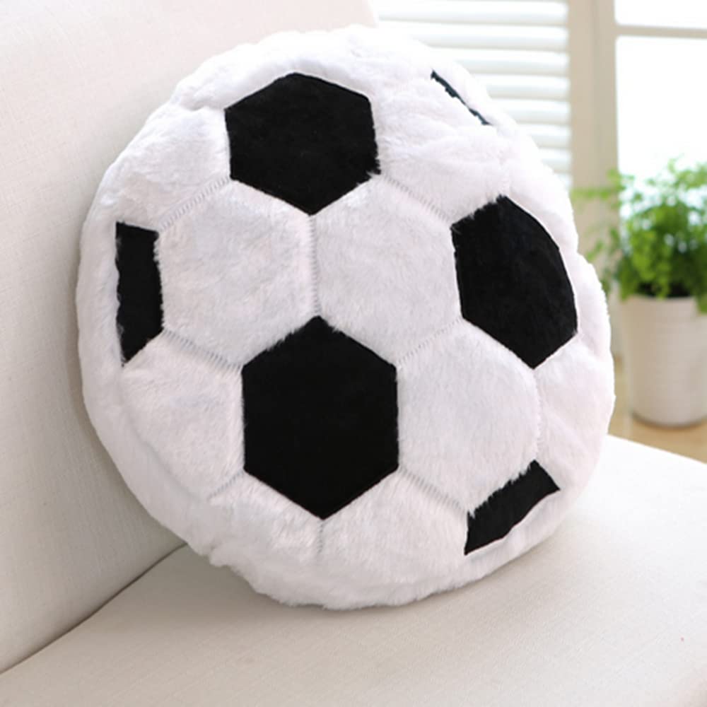 XIZHI 17.7 inch Football Throw Pillow Soft Stuffed Cushion Sports Toy Pillow Soft Durable Sports Toy for Sofa Room Decoration and Kids Boy Girls