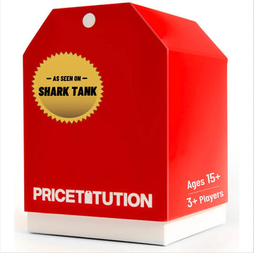 Pricetitution Card Game (from Shark Tank!) - Game Nights, Dinner Parties, Funny Conversations...Play in-Person or Over Video Online! | 3+ Players |