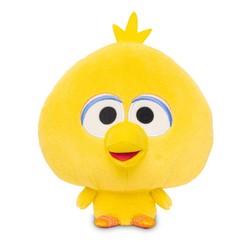 TeeTurtle Cloudheads Big Bird Plush - 8-Inch Official Sesame Street Big Bird Stuffed Animal with Embroidered Details - Soft Cuddly Plush Toys