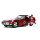 Jada Toys Power Rangers 1:32 1967 Toyota 2000 GT Die-cast Car & 1.65" Red Ranger Die-cast Figure, Toys for K Ages 8+
