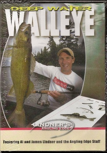 Deep Water Walleye ~ Lindner Fishing DVD NEW Coverage Depth Boat Control