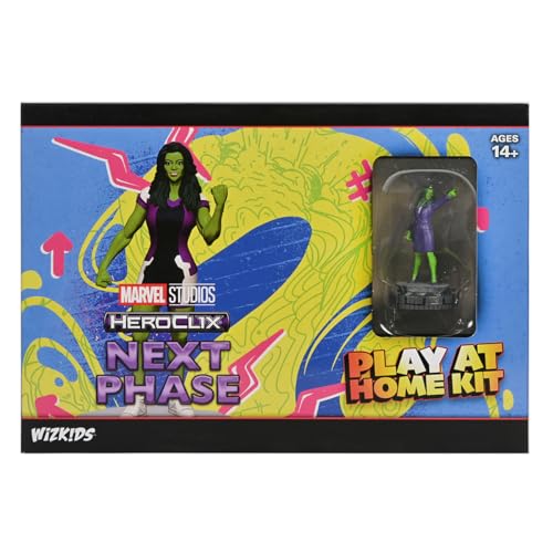 WizKids Marvel HeroClix: Marvel Studios Next Phase Play at Home Kit She-Hulk Tabletop Miniatures Game