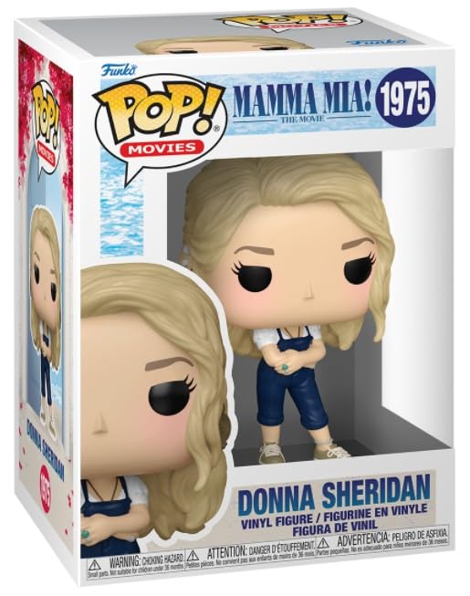 Funko Pop! Movies Mamma Mia! Vinyl Figures, Sophie Sheridan #1974 and Donna Sheridan #1975, Set of 2