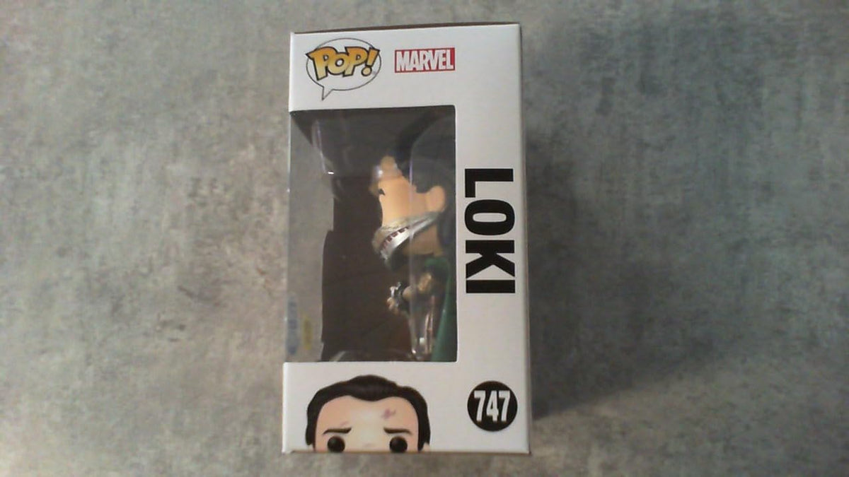 Funko Pop! Marvel: Avengers Endgame - Loki with Glow-in-The-Dark Tesseract