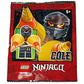 LEGO Ninjago: Cole Minifigure from Master of The Mountain with Drilling Weapons