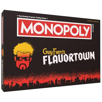 Monopoly: Flavortown Board Game, Featuring '68 Chevy Camaro, Knuckle Sandwich Coin and More, Buy, Sell, Trade Guy Fieri’s Restaurants, Build Your Own