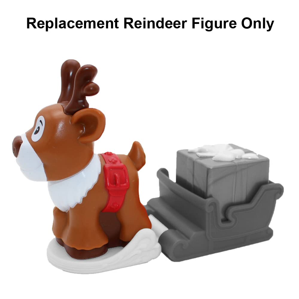 Mattel Replacement Part for Fisher-Price Little People Winter Holiday Christmas Playset - HJW19 ~ Replacement Reindeer Figure