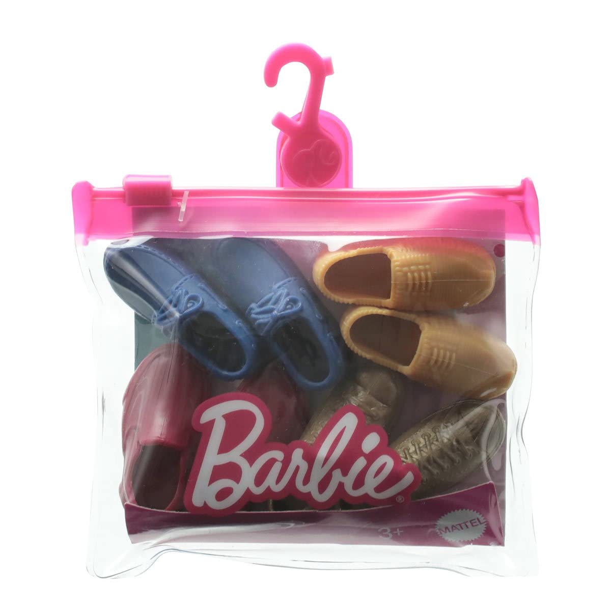 Barbie Fashion Pack GXJ02 - Set of 4 Pairs of Shoes for Ken Doll